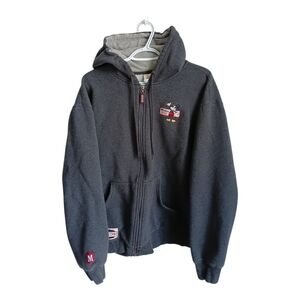 Vintage Disney Store Mickey Mouse Unisex Charcoal Hoodie